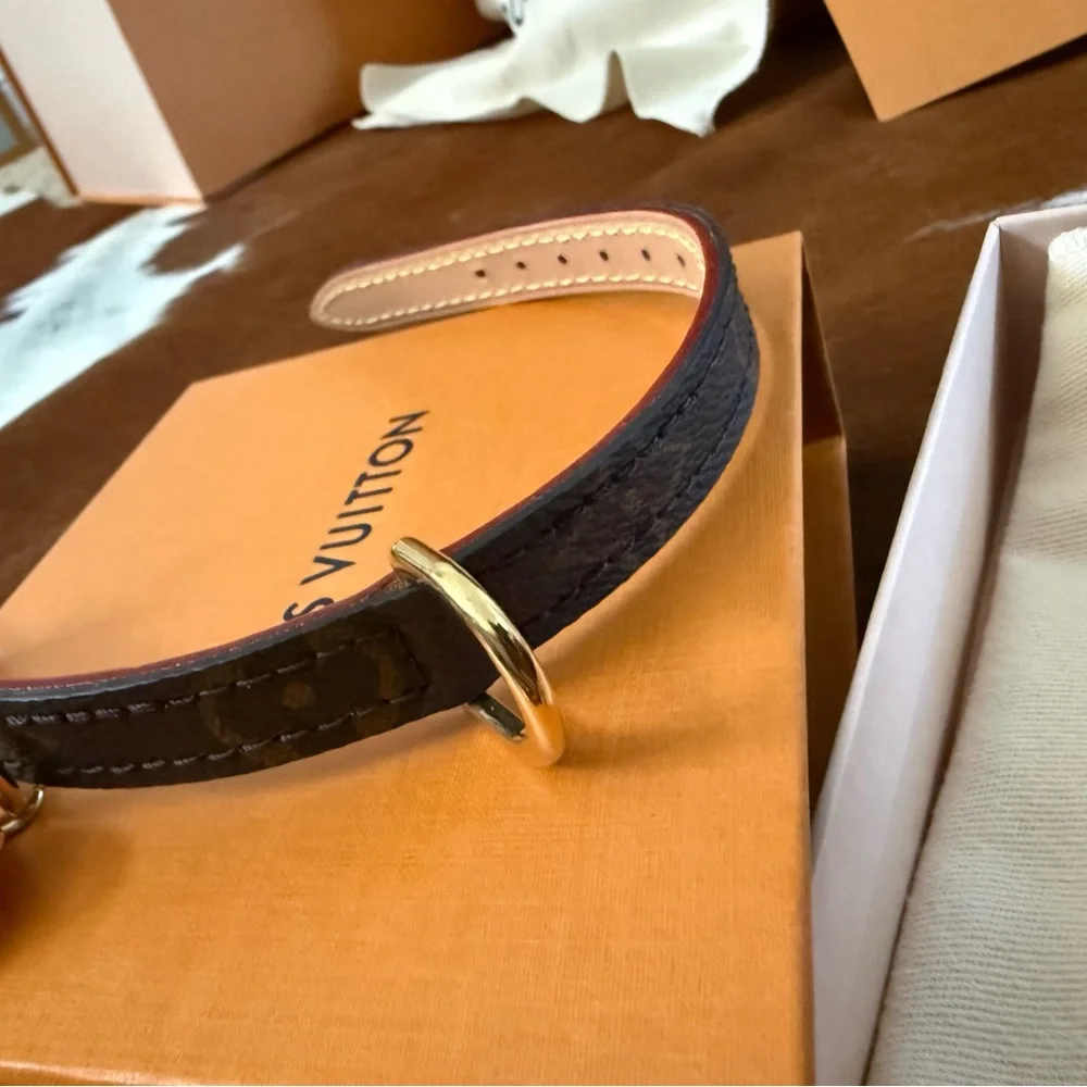 AUTHENTICL Louis Vuitton Dog Collar XS (G11213) - Picture 3 of 4